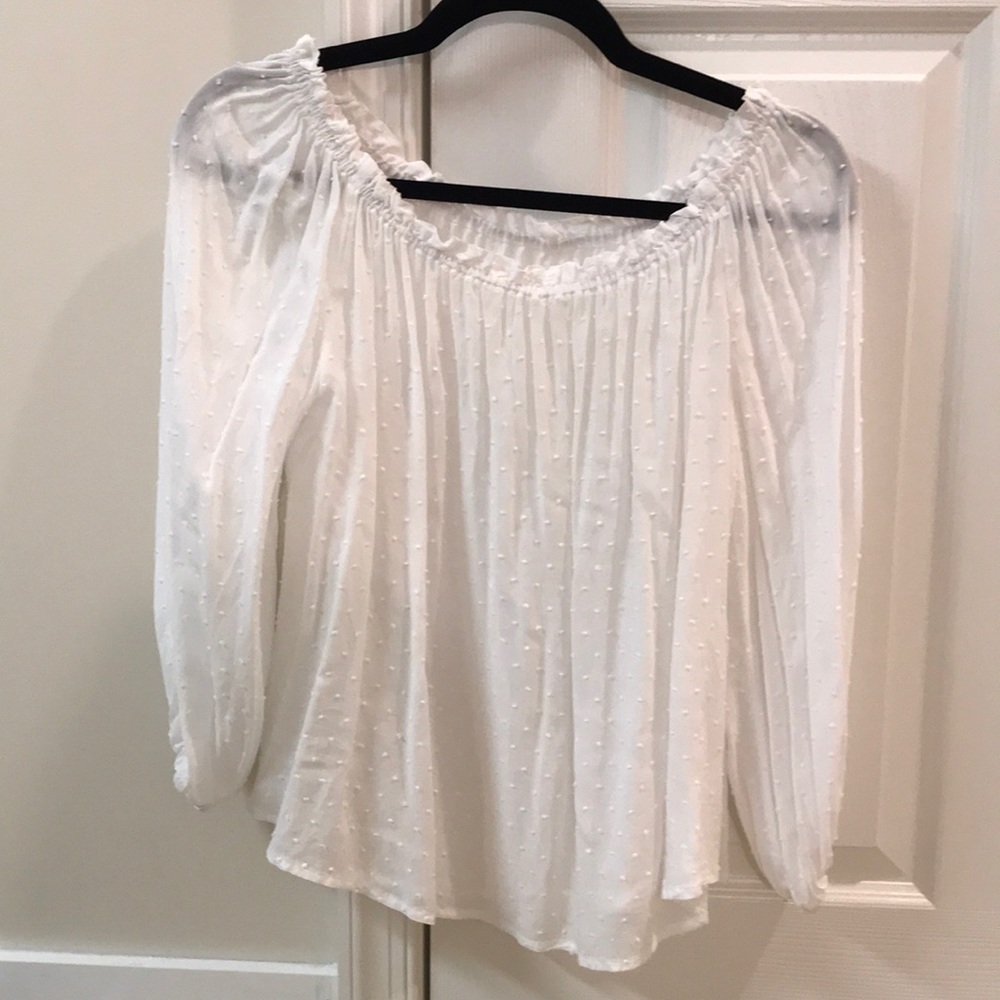 Over the shoulder top